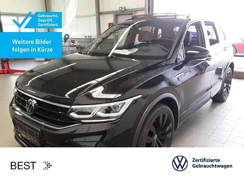 Deep black perleffekt (metallic) Gebraucht 2022 VW Tiguan R-line SUV | 39.999 € (Etwas zu teuer) - Bild 1/3