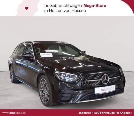 Obsidianschwarz metallic Gebraucht 2022 Mercedes E300 AMG line Kombi | 27.990 € (Superpreis) - Bild 1/2