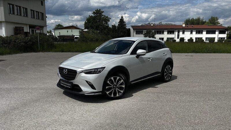 Weiß Gebraucht 2019 Mazda CX-3 Sports-Line SUV | 18.900 € (Fairer Preis) - Bild 1/4