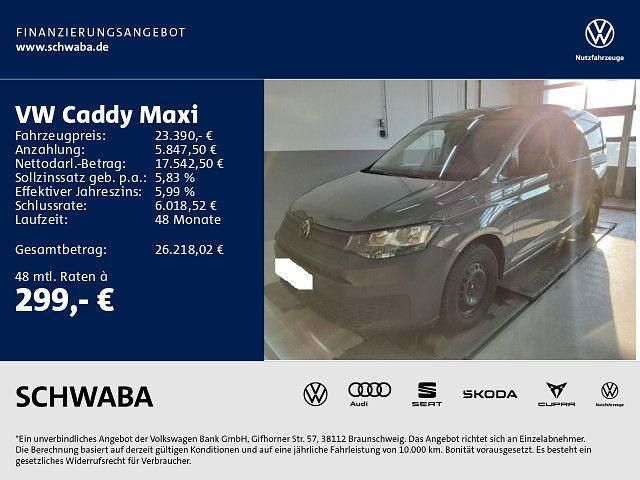 Grau Gebraucht 2023 VW Caddy Maxi Van / Kleinbus | 23.390 € (Superpreis) - Bild 1/4