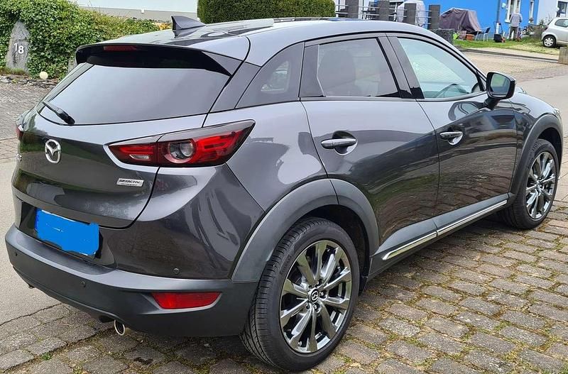 Gebraucht Mazda CX-3 Edition 121 PS (88 kW) 2020 Grau SUV