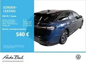 Gebraucht VW ID.7 250 kW (340 PS) 2025 Blau (aquamarinblau metallic/schwarz) Kombi