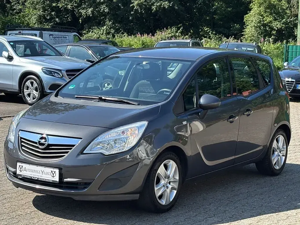Gebraucht Opel Meriva Edition 101 PS (74 kW) 2011 Grau Van / Kleinbus