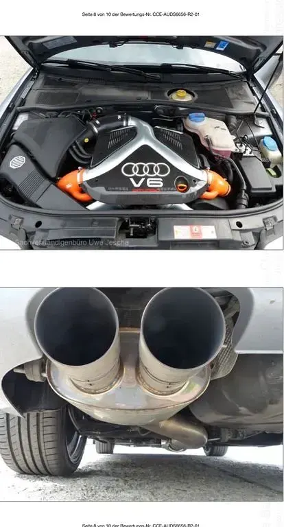 Gebraucht Audi RS4 Sport 381 PS (280 kW) 2001 Silber Kombi