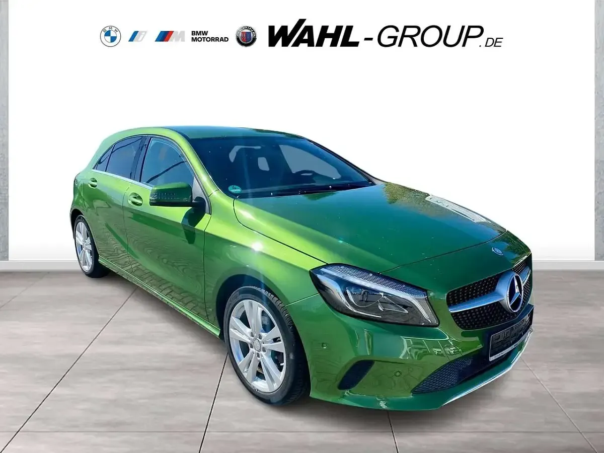 Gebraucht Mercedes A200 136 PS (100 kW) 2016 Grün Limousine