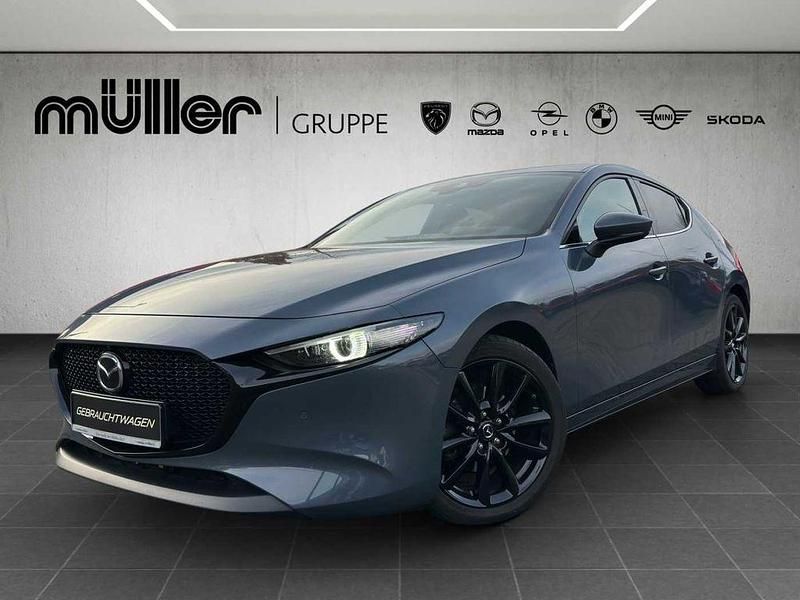 Polymetal grey Gebraucht 2021 Mazda 3 Selection Limousine | 21.911 € (Fairer Preis) - Bild 1/4