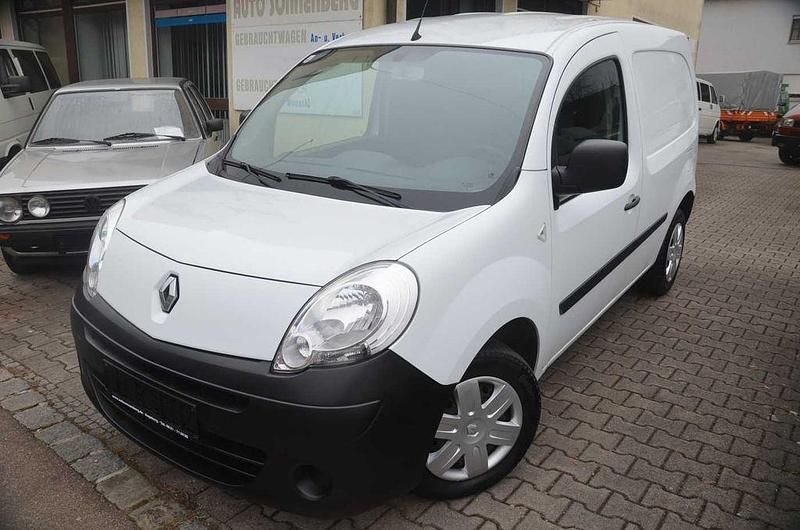 Gebraucht Renault Kangoo Komfort 68 PS (50 kW) 2010 Weiß Van / Kleinbus