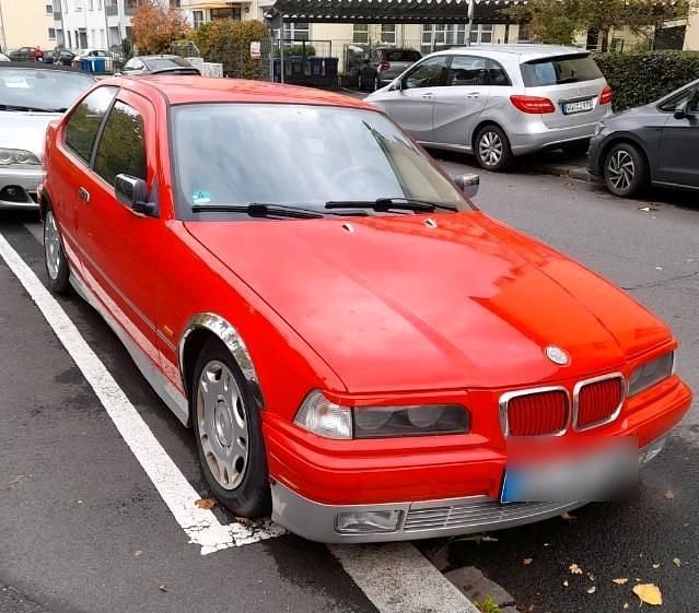 Rot Gebraucht 1997 BMW 316 Coupé | 1.950 € (Superpreis) - Bild 1/1