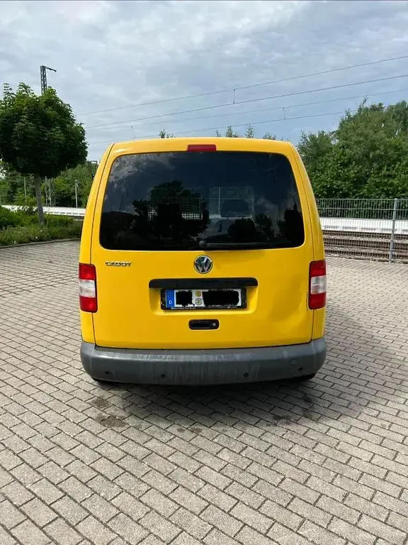 Gebraucht VW Caddy 75 PS (55 kW) 2007 Gelb Van / Kleinbus