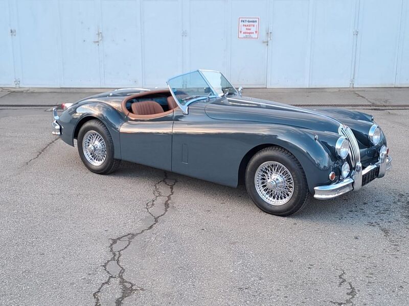 Grau Gebraucht 1957 Jaguar XK SE Cabrio | 146.000 € - Bild 1/4