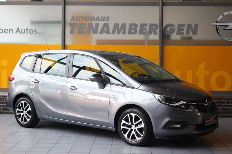Licht grau m2 Gebraucht 2018 Opel Zafira Tourer Business Edition Van / Kleinbus | 19.900 € - Bild 1/4