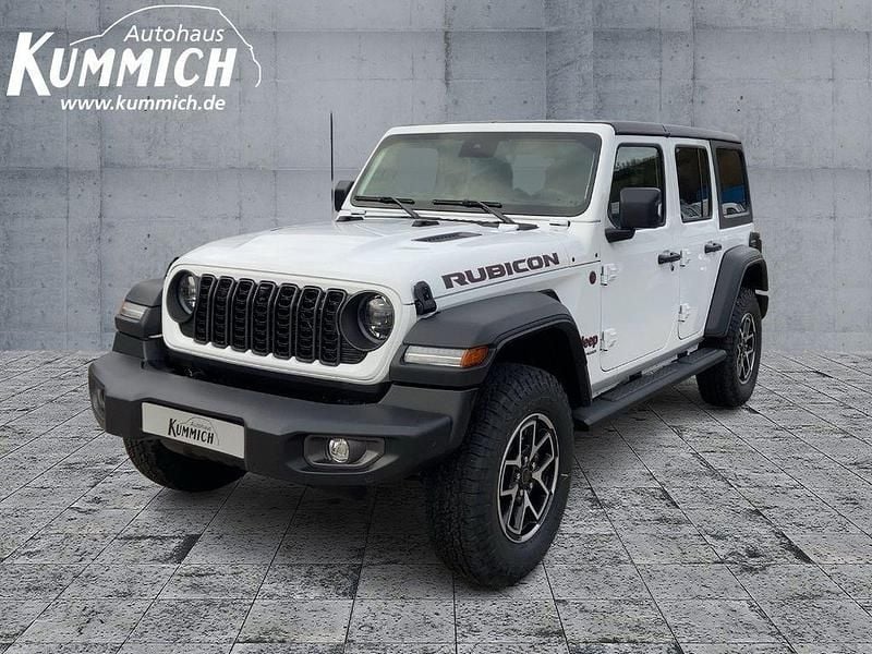 Weiß Gebraucht 2024 Jeep Wrangler Rubicon SUV | 57.300 € (Superpreis) - Bild 1/4