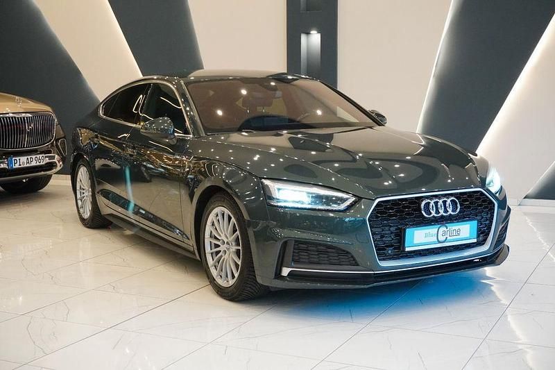 Gebraucht Audi A5 Sportback S-Line 190 PS (139 kW) 2018 Grün Kleinwagen