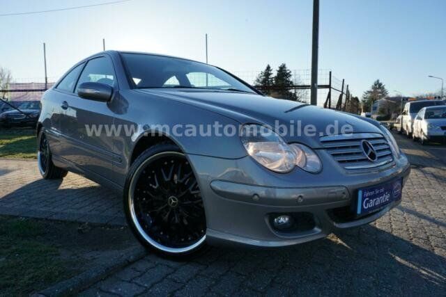 Gebraucht Mercedes C160 Sport Edition 122 PS (89 kW) 2007 Silber metallic Coupé