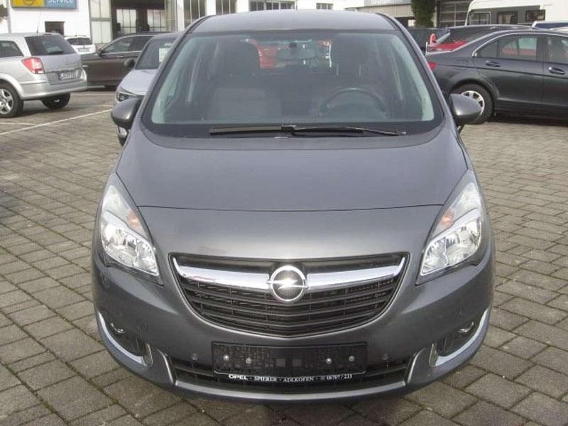 Gebraucht Opel Meriva Style 120 PS (88 kW) 2015 Karbon silber Van / Kleinbus