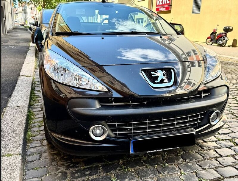 Schwarz Gebraucht 2007 Peugeot 207 CC Filou Cabrio | 2.900 € (Guter Preis) - Bild 1/4