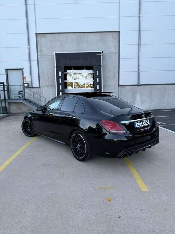 Schwarz Gebraucht 2018 Mercedes C63S AMG AMG Limousine | 52.500 € (Fairer Preis) - Bild 1/4