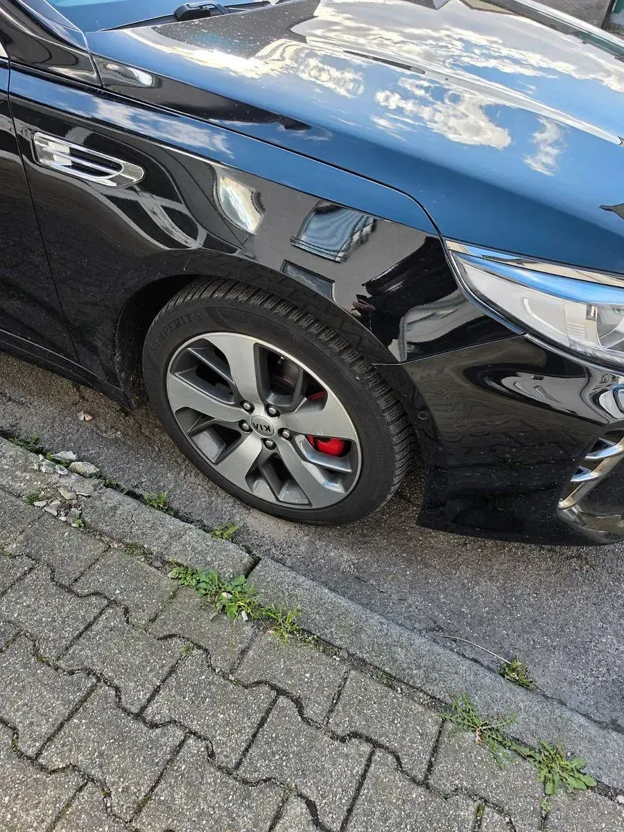 Gebraucht Kia Optima GT 245 PS (180 kW) 2017 Schwarz Kombi