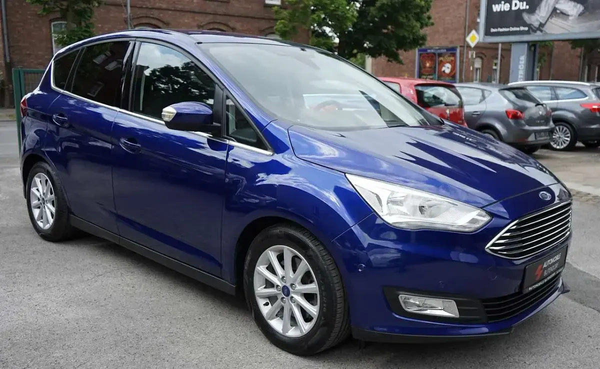 Gebraucht Ford C-MAX Titanium 150 PS (110 kW) 2016 Indicblau metallic Van / Kleinbus