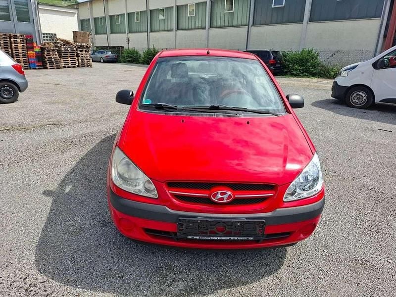 Rot Gebraucht 2008 Hyundai Getz Team Kleinwagen | 390 € (Superpreis) - Bild 1/4