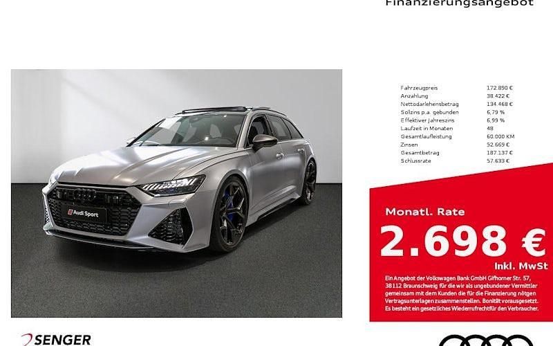 Neu Audi RS6 Performance 630 PS (463 kW) 2025 Matteffektlack audi exclusive Kombi
