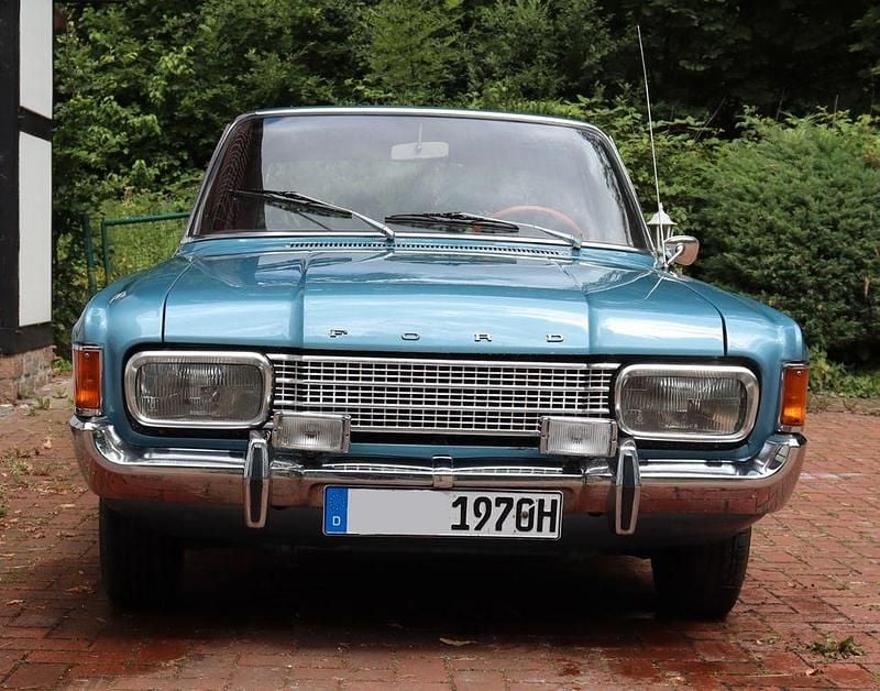 Blau Gebraucht 1970 Ford 17M Limousine | 11.000 € - Bild 1/4