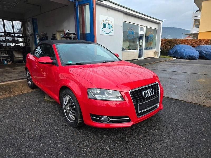 Gebraucht Audi A3 Cabriolet Ambition 105 PS (77 kW) 2010 Rot Cabrio