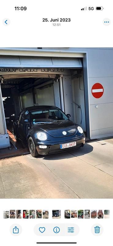 Schwarz Gebraucht 2000 VW Beetle Limousine | 999 € (Guter Preis) - Bild 1/4