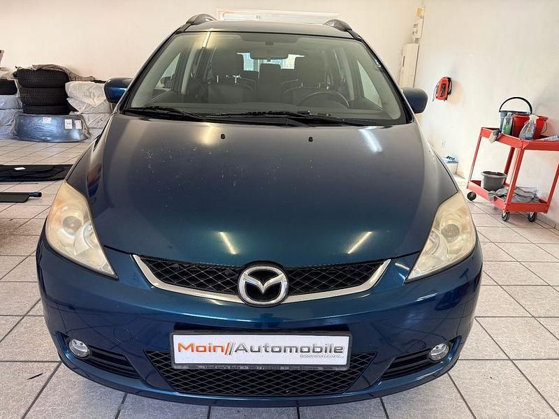 Gebraucht Mazda 5 Exclusive 116 PS (85 kW) 2006 Blau Van / Kleinbus