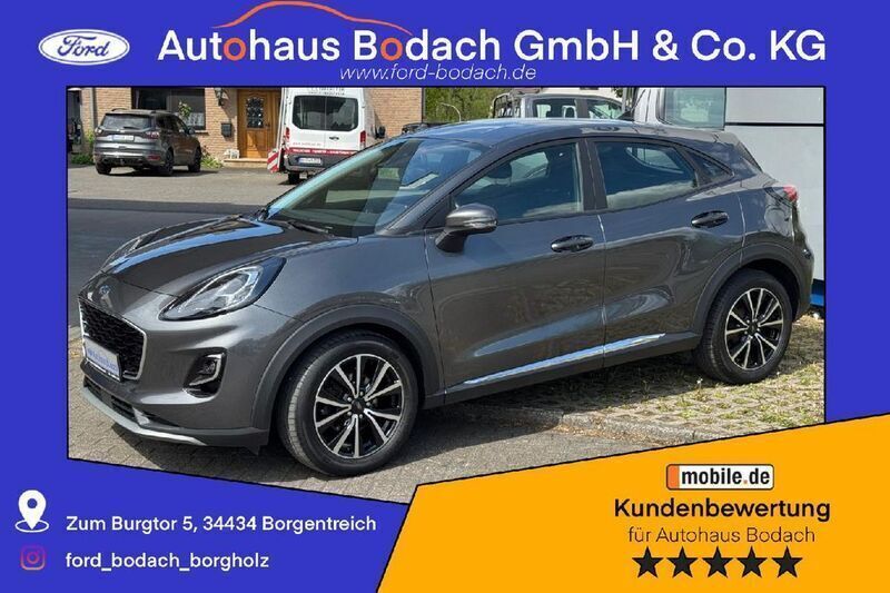 Grau Gebraucht 2021 Ford Puma Titanium SUV | 15.950 € (Guter Preis) - Bild 1/4