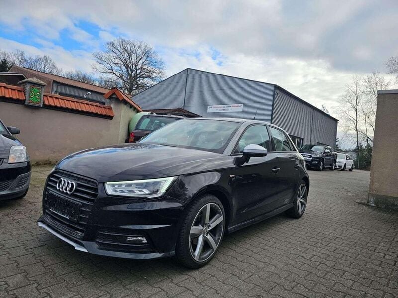 Schwarz Gebraucht 2018 Audi A1 S-Line Kleinwagen | 16.499 € (Superpreis) - Bild 1/4