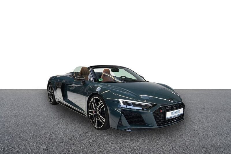Grün Gebraucht 2023 Audi R8 Spyder Sport Cabrio | 169.990 € (Fairer Preis) - Bild 1/4