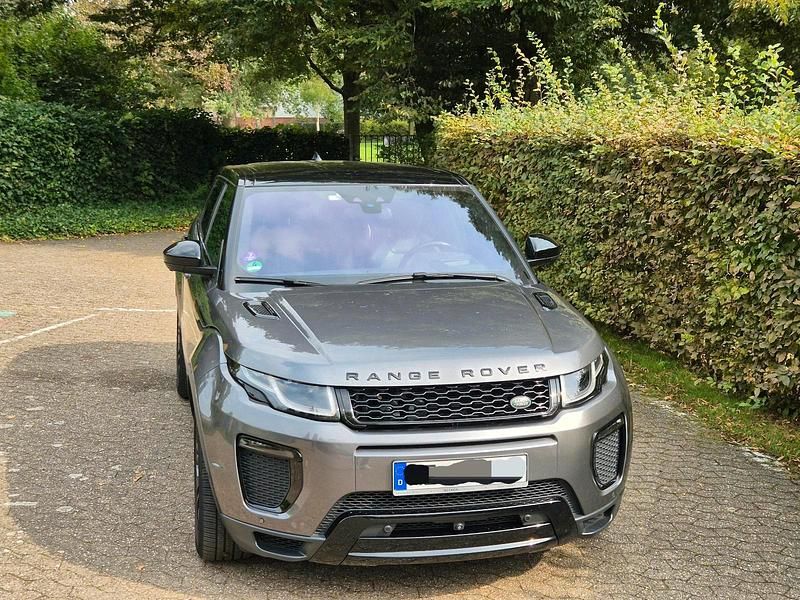 Grau Gebraucht 2017 Land Rover Range Rover evoque HSE SUV | 22.999 € (Teuer) - Bild 1/4