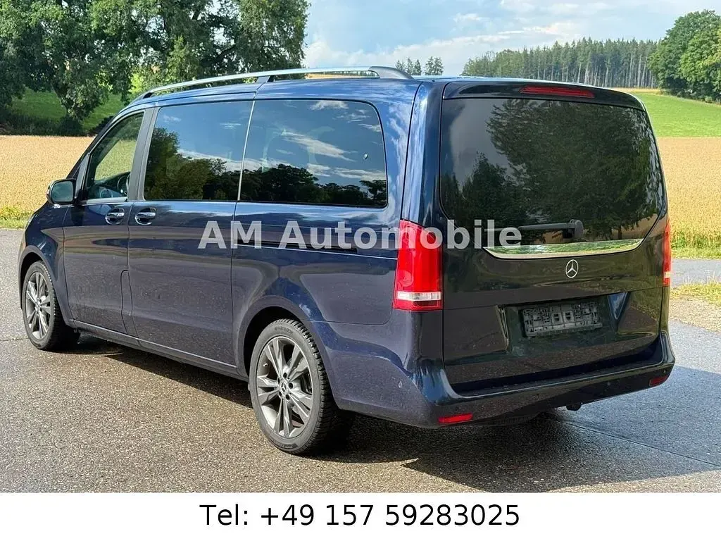 Gebraucht Mercedes V250 190 PS (139 kW) 2018 Blau Van / Kleinbus