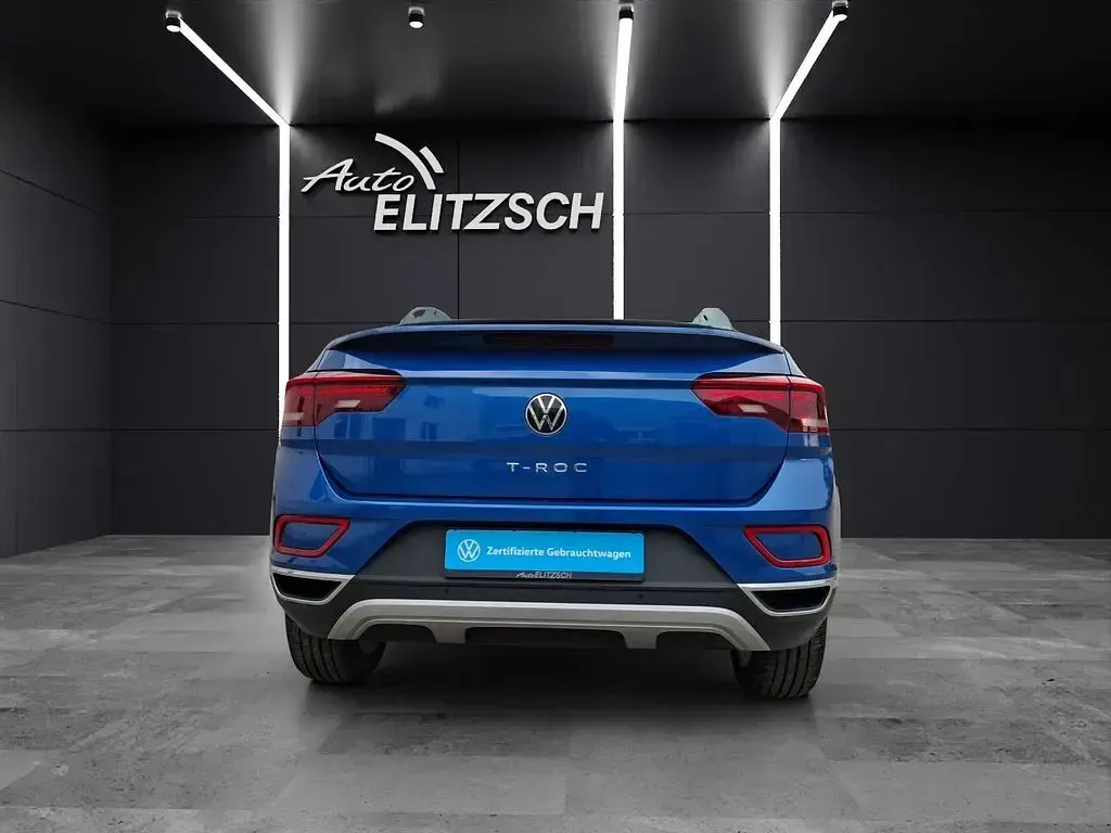Gebraucht VW T-Roc Cabriolet Style 150 PS (110 kW) 2024 Blau Cabrio