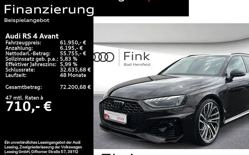 Gebraucht Audi RS4 Exclusive 450 PS (330 kW) 2022 Kombi