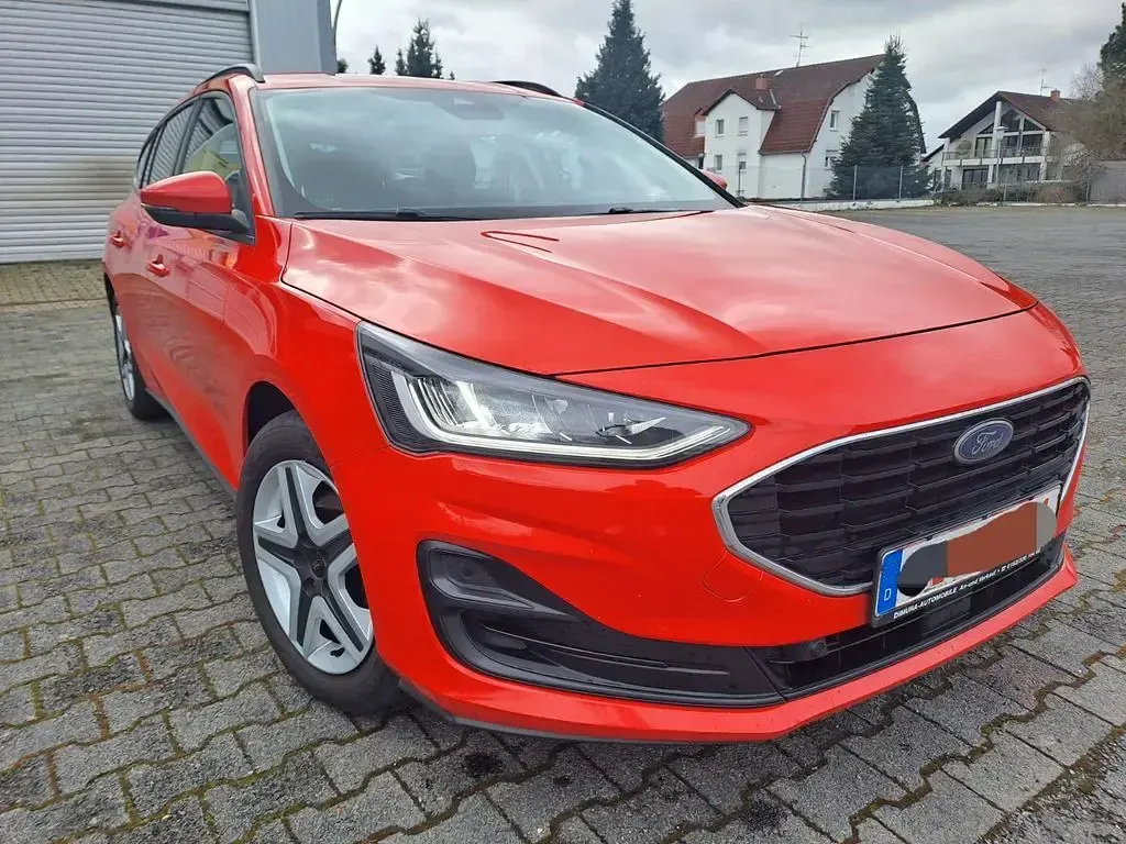 Brugt Ford Focus Cool & Connect 120 HK (88 kW) 2022 Rød Stationcar