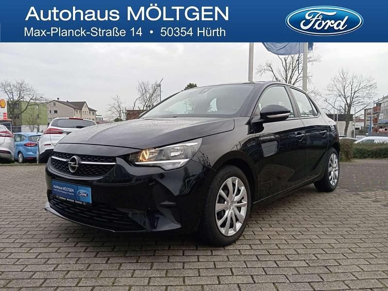 Gebraucht Opel Corsa Edition 101 PS (74 kW) 2021 Diamant schwarz/karbon schwarz Limousine