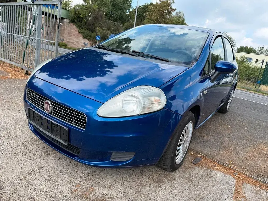Gebraucht Fiat Grande Punto Dynamic 77 PS (56 kW) 2007 Blau Kleinwagen