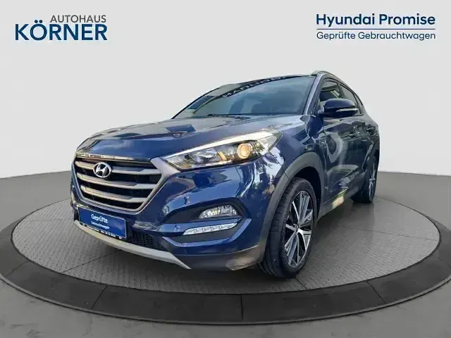 Gebraucht Hyundai Tucson Passion 177 PS (130 kW) 2018 Blau SUV