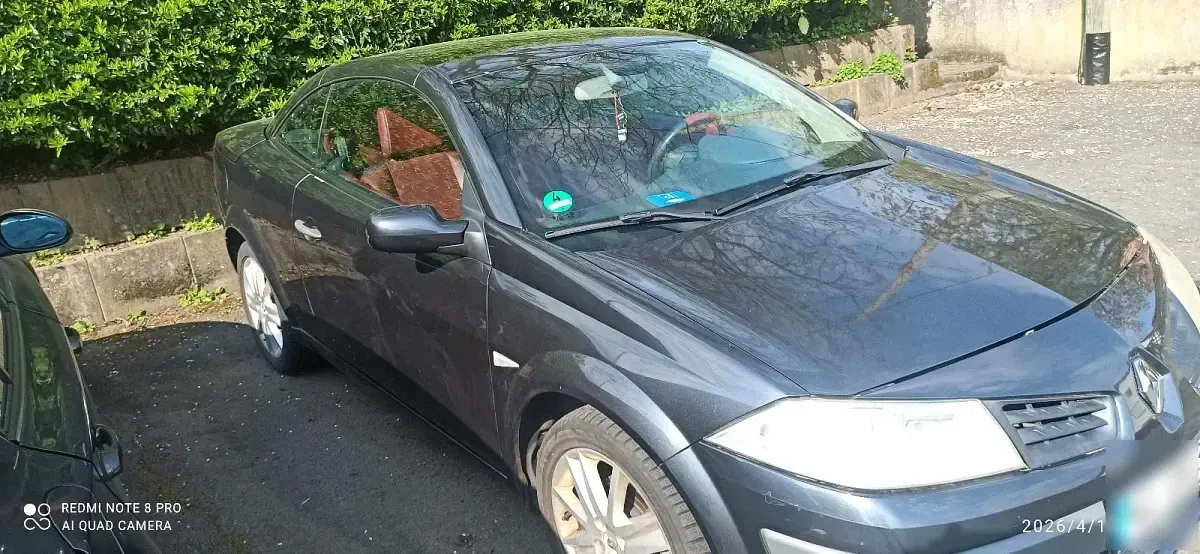 Gebraucht Renault Mégane Cabriolet 130 PS (95 kW) 2007 Schwarz Cabrio