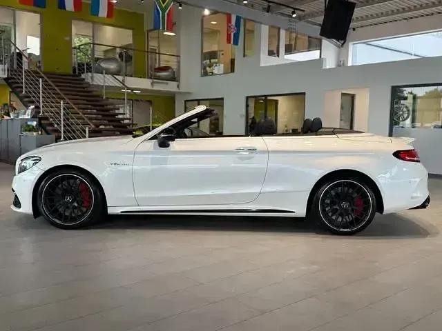 Gebraucht Mercedes C63S AMG AMG 510 PS (375 kW) 2020 Weiß Cabrio