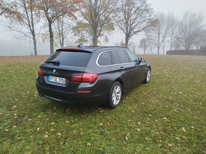 Brugt BMW 525 218 HK (160 kW) 2014 Sort Stationcar