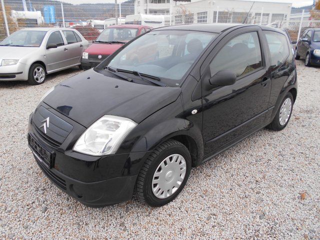 Gebraucht Citroën C2 Advance 60 PS (44 kW) 2007 Schwarz Kleinwagen