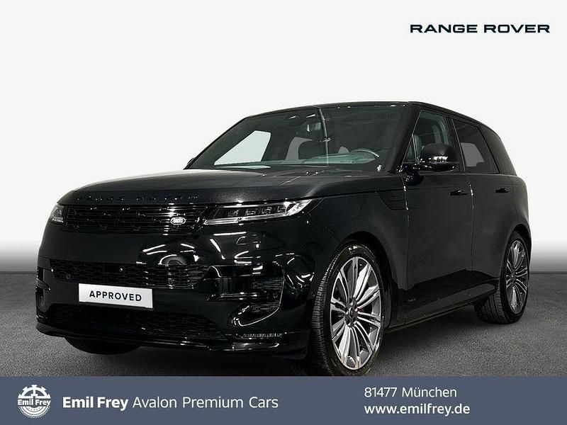 Santorini black metallic Gebraucht 2025 Land Rover Range Rover Sport Autobiography SUV | 131.450 € (Fairer Preis) - Bild 1/4