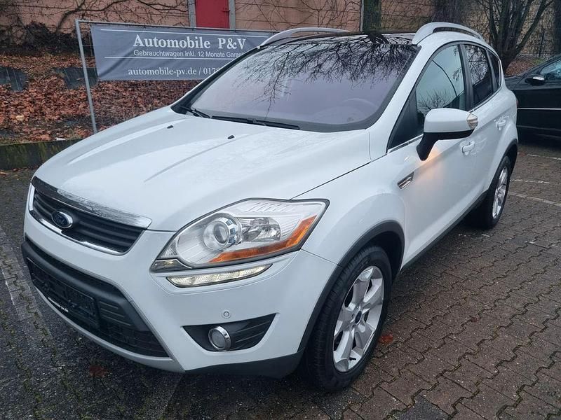 Weiß Gebraucht 2012 Ford Kuga Titanium SUV | 11.890 € (Teuer) - Bild 1/4