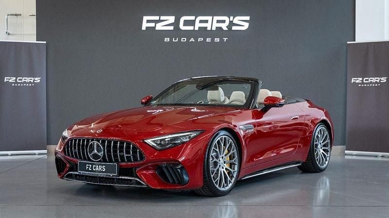 Rot Gebraucht 2022 Mercedes SL63 AMG AMG Cabrio | 124.990 € (Guter Preis) - Bild 1/4