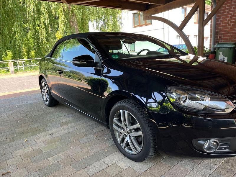 Schwarz Gebraucht 2012 VW Golf Cabriolet Cabrio | 13.000 € (Etwas zu teuer) - Bild 1/4