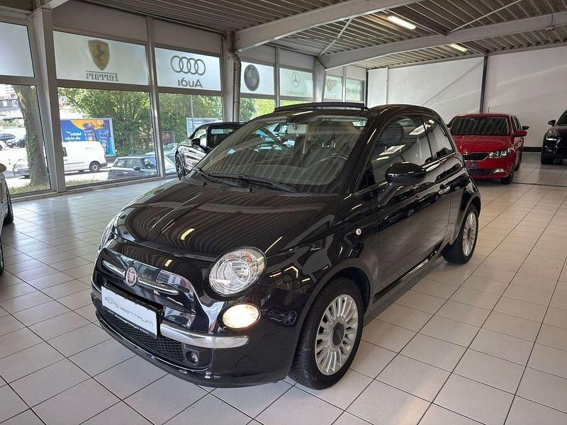 Schwarz Gebraucht 2013 Fiat 500C Lounge Cabrio | 7.990 € (Fairer Preis) - Bild 1/4