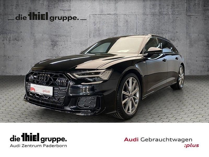 Schwarz Gebraucht 2024 Audi A6 S-Line Kombi | 75.490 € - Bild 1/4